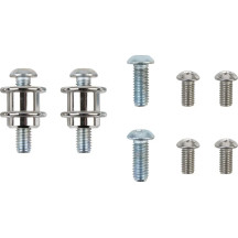 Kit de respaldo extraíble — 279 mm (11"), cromado