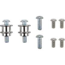 Kit de Respaldo Desmontable — 279 mm (11") de alto, Negro