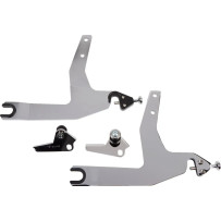 Kit de respaldo desmontable — 279 mm (11") de altura, cromado