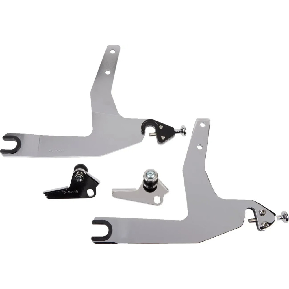 Kit de respaldo desmontable — 279 mm (11") de altura, cromado