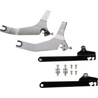 Kit de respaldo desmontable — 279 mm (11") altura, cromo