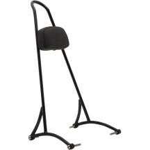 20" Tall Sissy Bar — 20" height, Black