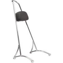 Sissy Bar alto de 20" — 508 mm (20"), Cromo