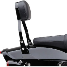 Detachable Backrest Kit — Pad 6" W x 5" H x 2" D, 11" height, Black
