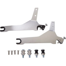 Kit de respaldo desmontable — 6" x 5" x 2", 14" altura, Cromo