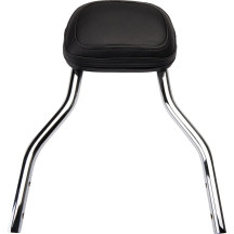 Kit de respaldo desmontable — 356 mm (14") altura, Cromo