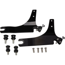 Kit de Respaldo Desmontable — 6" W × 5" H × 2" D, 356 mm (14"), Negro