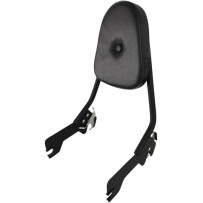 Quick-Release Backrest — 14 in height, pad 8.5 x 6.75 in, Black Matte