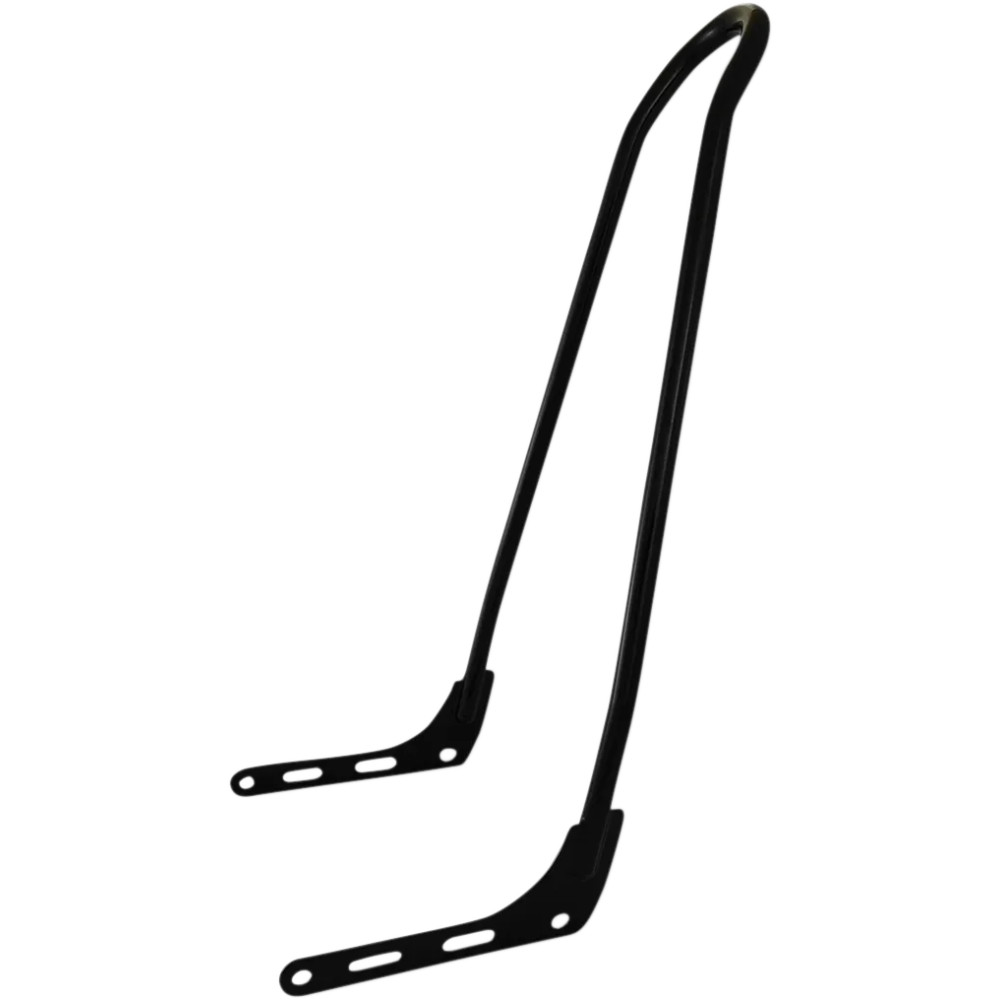 One-Piece Sissy Bar — 25" height, Black Matte