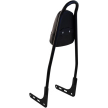 One-Piece Sissy Bar — 25" height, Black matte