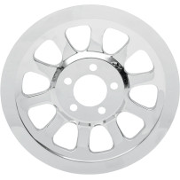 Chrome Outer Rear Pulley Insert — Chrome