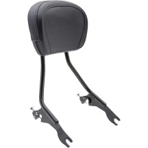 Detachable Backrest — Pad height 20 cm (8"), Pad width 28.5 cm (11-1/8"), Black