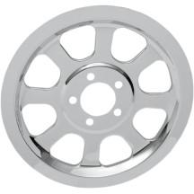 Inserto cromado exterior de polea trasera — 70 dientes