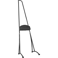 Stupid Tall Sissy Bar — 40" height, pad 3-1/4" x 6", black