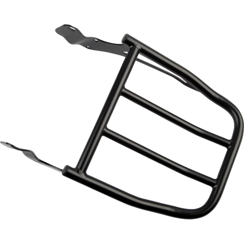 Luggage Rack for Tall One-Piece Sissy Bar — Sissy Bar, Black matte powder-coated