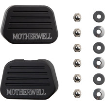 Luggage Rack for Tall One-Piece Sissy Bar — Sissy Bar, Black matte powder-coated