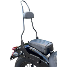 23" Quick Release Sissy Bar — 58.4 cm (23"), Black