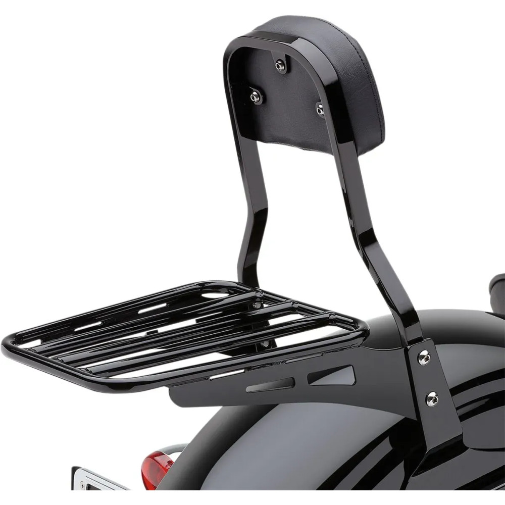 Luggage Rack for Cobra Sissy Bar — Black