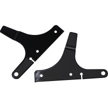 Sissy Bar Side Plates — 8-3/4 in, Black