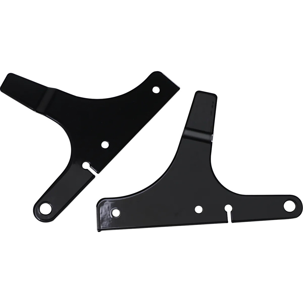 Sissy Bar Side Plates — 8-3/4 in, Black