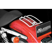 6" Solo Luggage Rack — 6" (15 cm) width, 11" (28 cm) length, Chrome