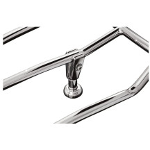 Multi-Rack Adjustable Luggage Rack — 21" W x 12" L, Chrome