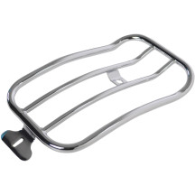7" Solo Luggage Rack — 7" wide, 12" long, Chrome