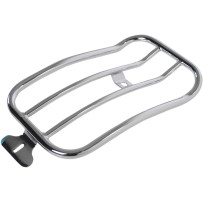 7" Solo Luggage Rack — 7" wide, 12" long, Chrome