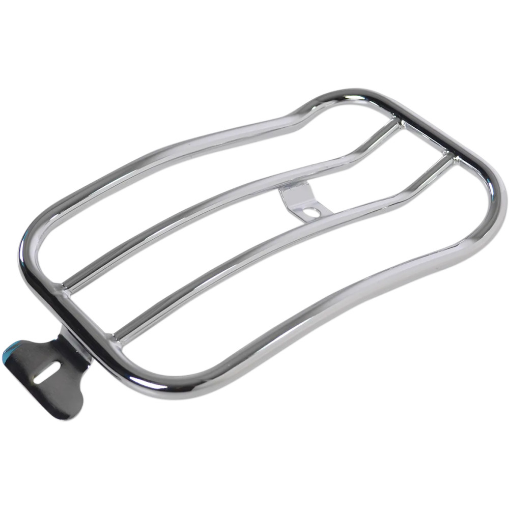 7" Solo Luggage Rack — 7" wide, 12" long, Chrome