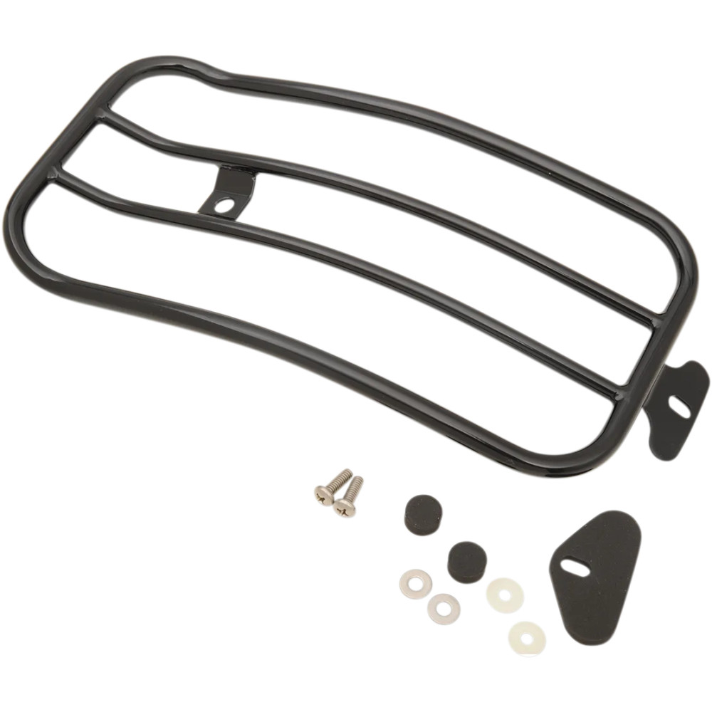 7" Solo Luggage Rack — 7" W, 14" L, Black