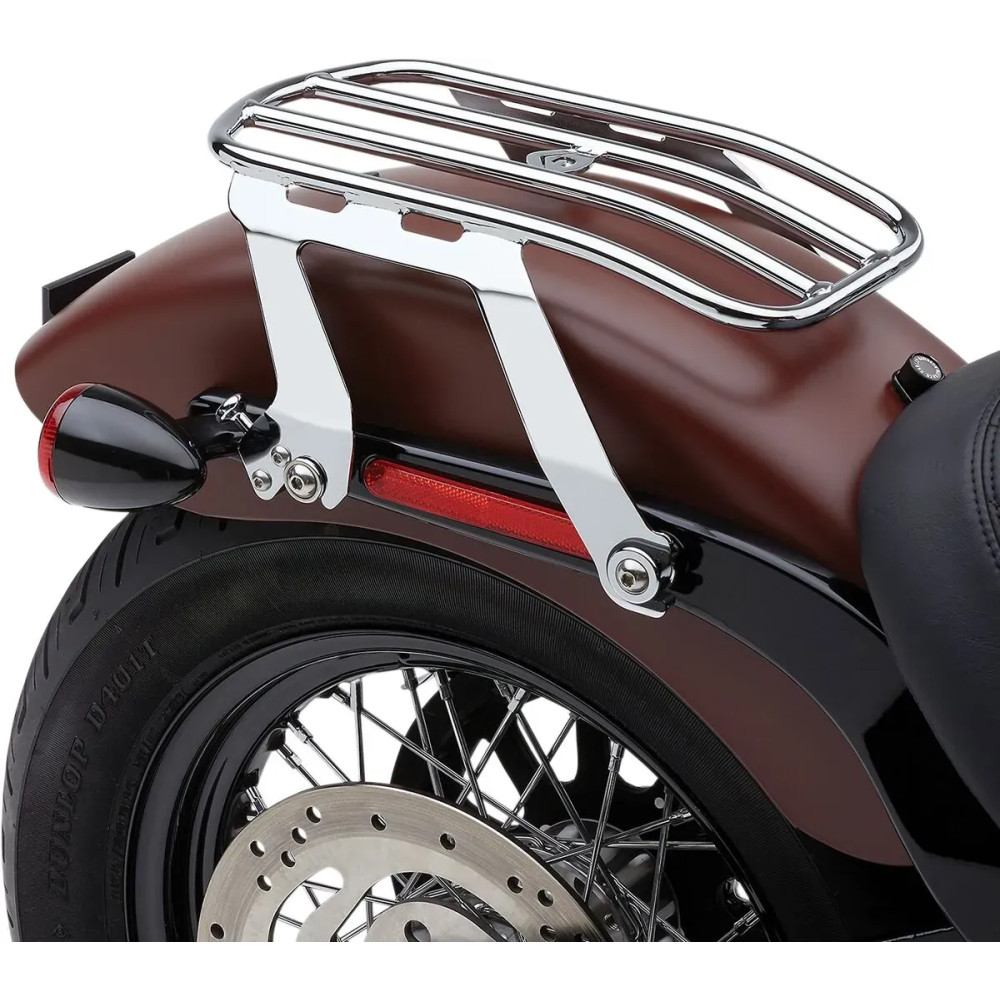 Detachable Solo Luggage Rack — Chrome