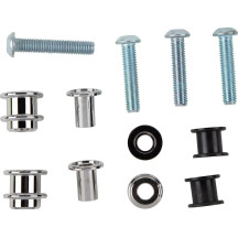 Detachable Solo Luggage Rack — Chrome