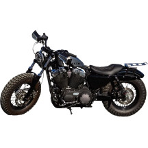 Dillinger Luggage Rack — Silver, 10 lb max