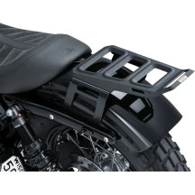 Dillinger Luggage Rack — 10 lb capacity, Black Satin