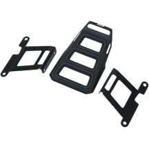 Dillinger Luggage Rack — 10 lb capacity, Black Satin