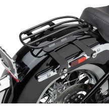 Portaequipaje desmontable para asiento solo — Negro, acabado brillante