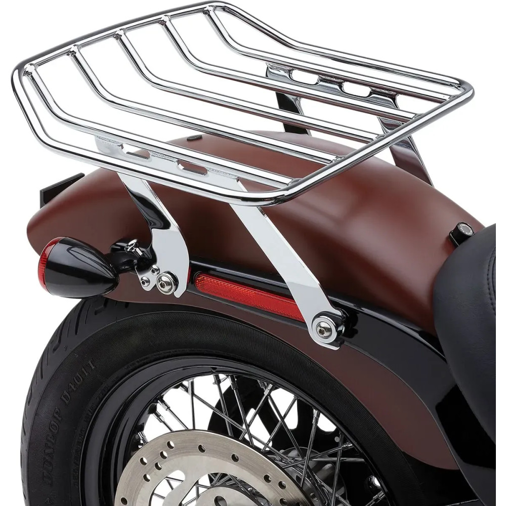 Big Ass® Detachable Solo Luggage Rack — 13" L, 18" W, chrome