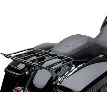 Big Ass® Detachable Luggage Rack — 14" L x 17.5" W, fits Cobra or Harley-Davidson docking kits, Black