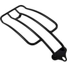 Portaequipajes individual de 6" — 15 cm (6") de ancho, 28 cm (11") de largo, Negro brillo