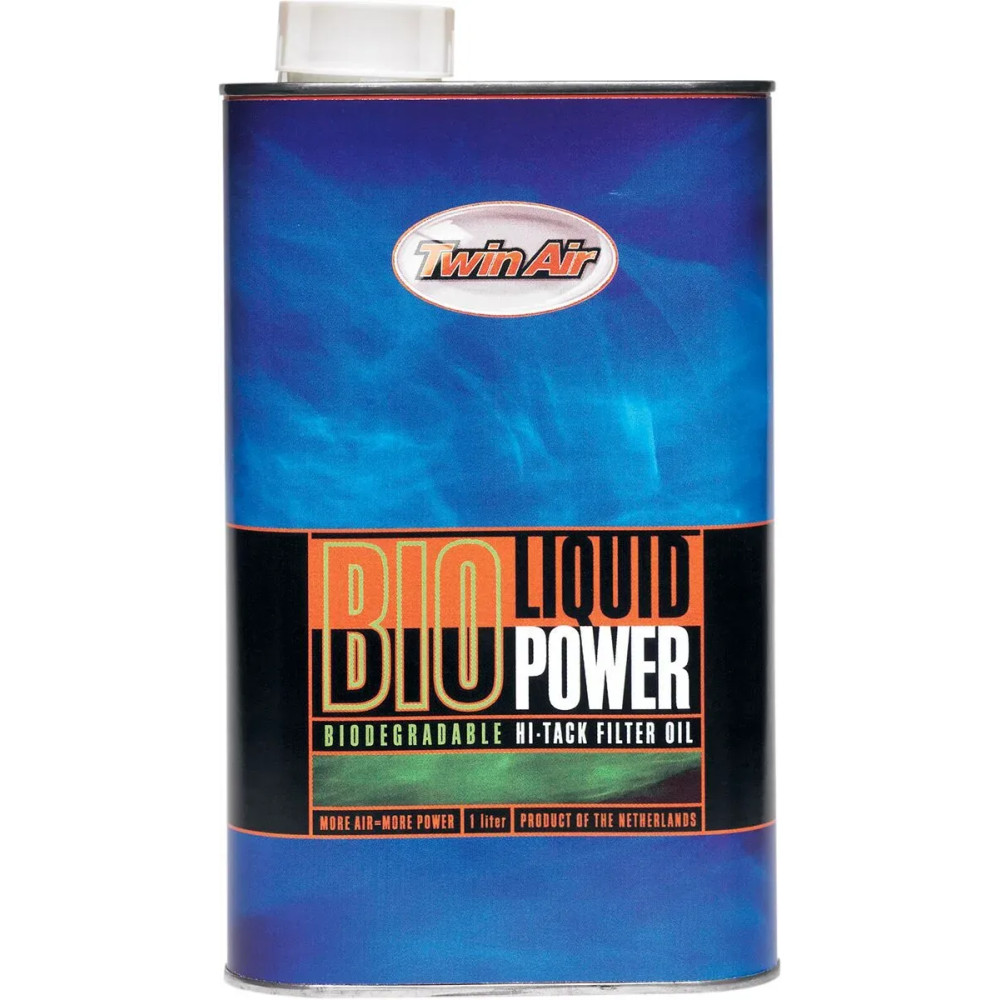Bio Liquid Power Filter Oil — 1 liter (1.05 US qt), foam application