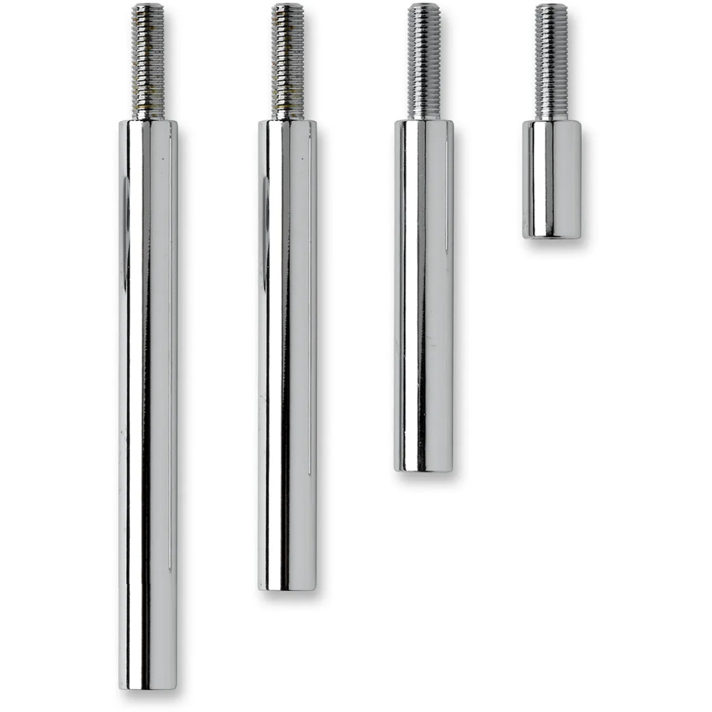 Shift Rod Extension — 51 mm (2") longer, 7.9 mm stud, Chrome
