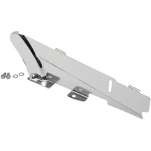 Protector de correa trasera — Cromado, montaje inferior