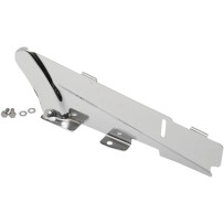 Protector de correa trasera — Cromado, montaje inferior