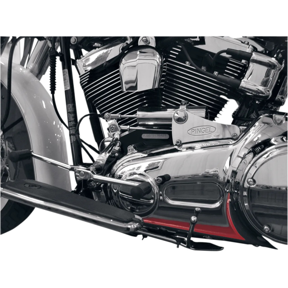 Electric Easy Shift™ Speed Shifter Kit — Chrome, with floorboards