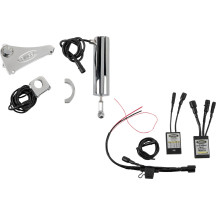 Electric Easy Shift™ Speed Shifter Kit — Chrome, with floorboards
