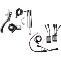 Electric Easy Shift™ Speed Shifter Kit — Chrome, mid-mount controls