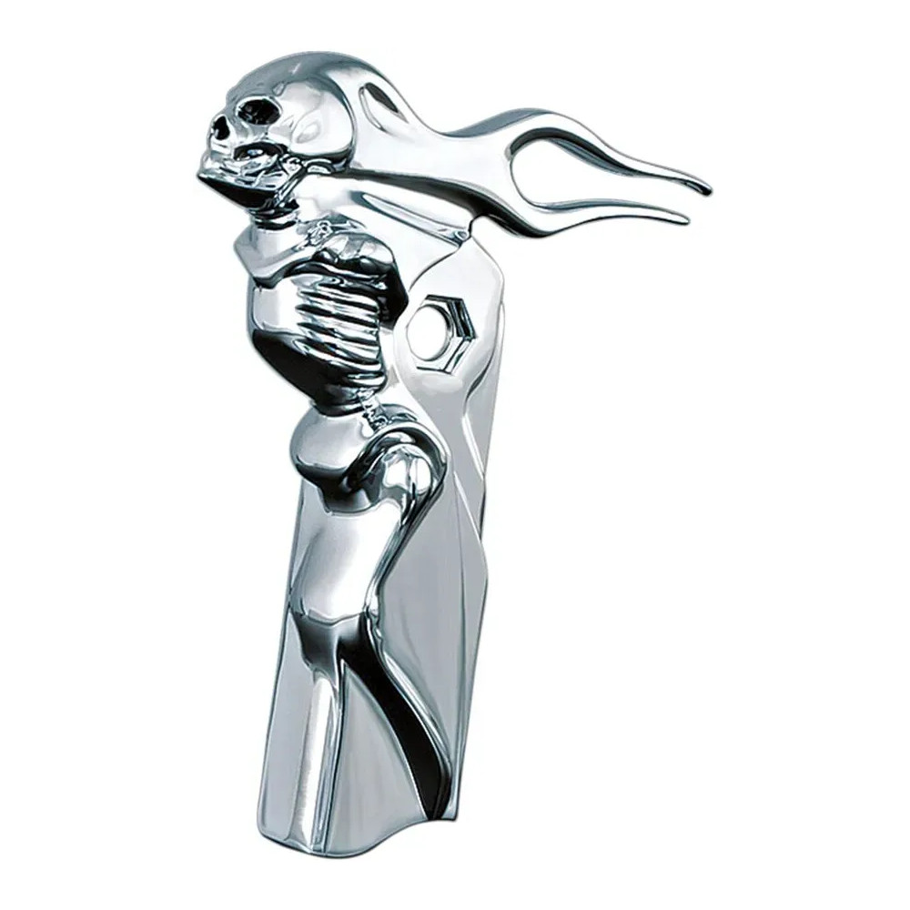 Zombie Front Shift Arm Cover — Chrome