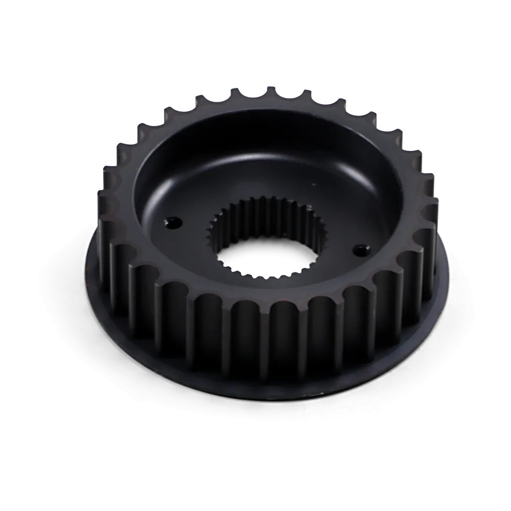 Polea — 28 dientes, delantera, negra