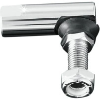 Chrome Universal Joint — 7.9 mm female, 7.9 mm stud