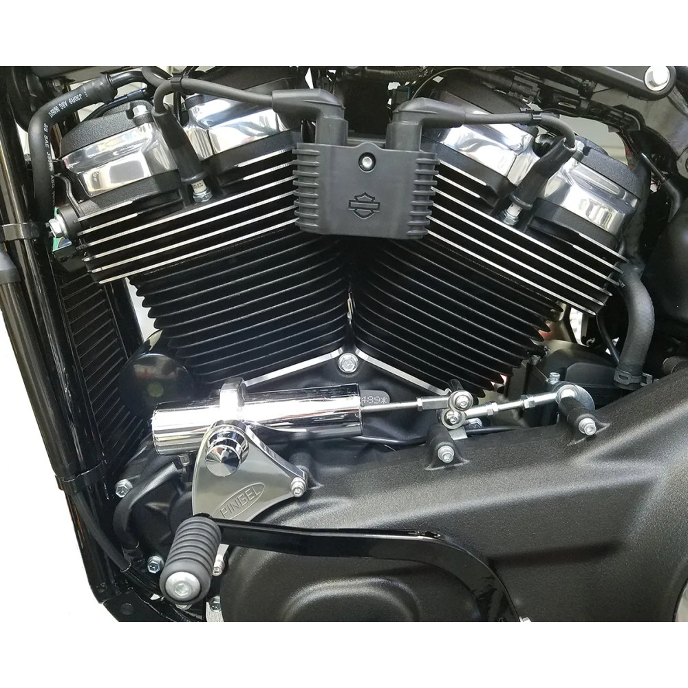 Silver Electric Speed Shifter Kit — Silver, Chrome